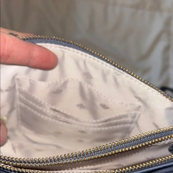 Like New Kate Spade ♠️ Navy Blue Women's Clutch - Picture 5 of 7